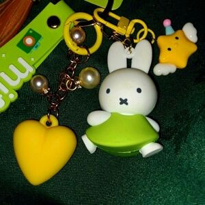 Miffy Keychain #2 Green
